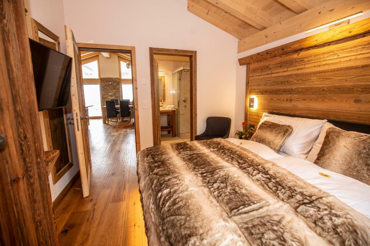 Palace Luxury Wellness Apartment And Boutique Hotel Ski-In-Out Saas-Fee Buitenkant foto